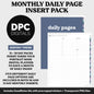 Linked Daily Portrait Digital Planner Insert | Destiny | GoodNotes, iPad & Android