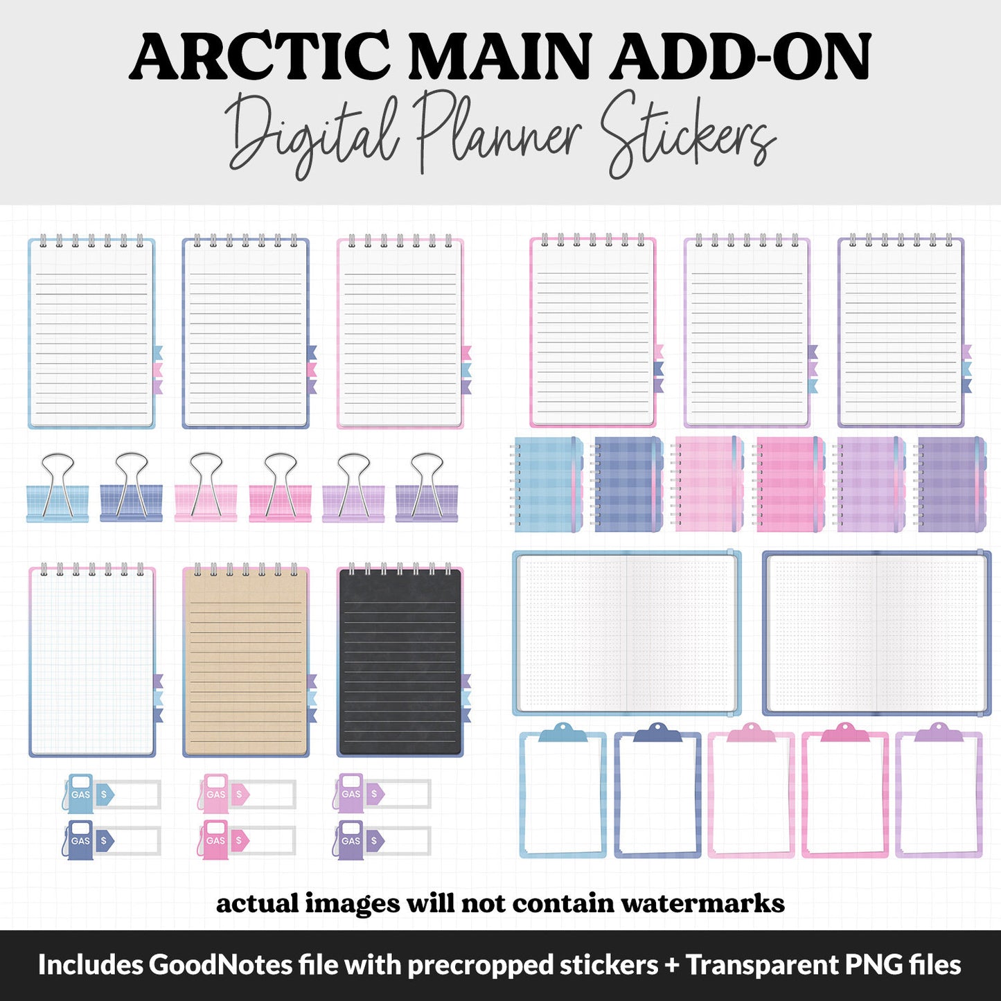 Arctic Add-On Digital Stickers