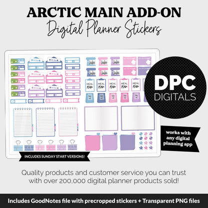 Arctic Add-On Digital Stickers
