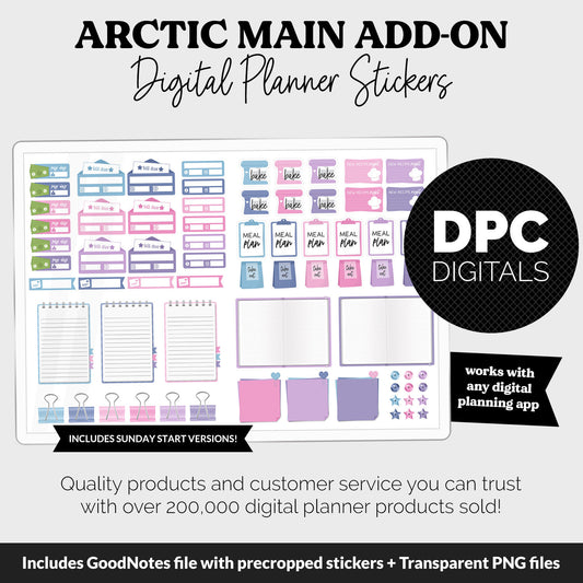 Arctic Add-On Digital Stickers
