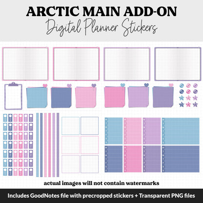 Arctic Add-On Digital Stickers