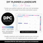 DIY Landscape Digital Planner | Arctic Theme | Goodnotes, iPad & Android | Notebook