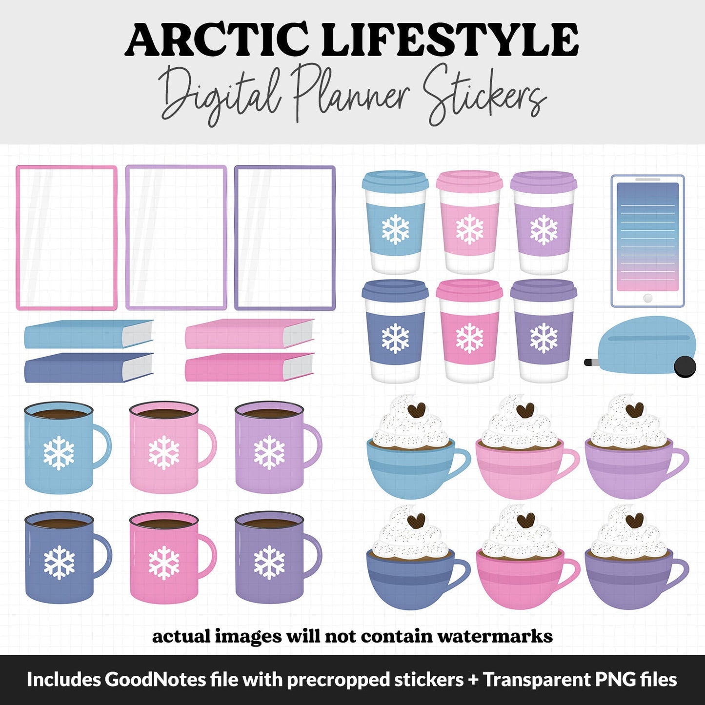 Arctic Lifestyle Add-On Digital Stickers