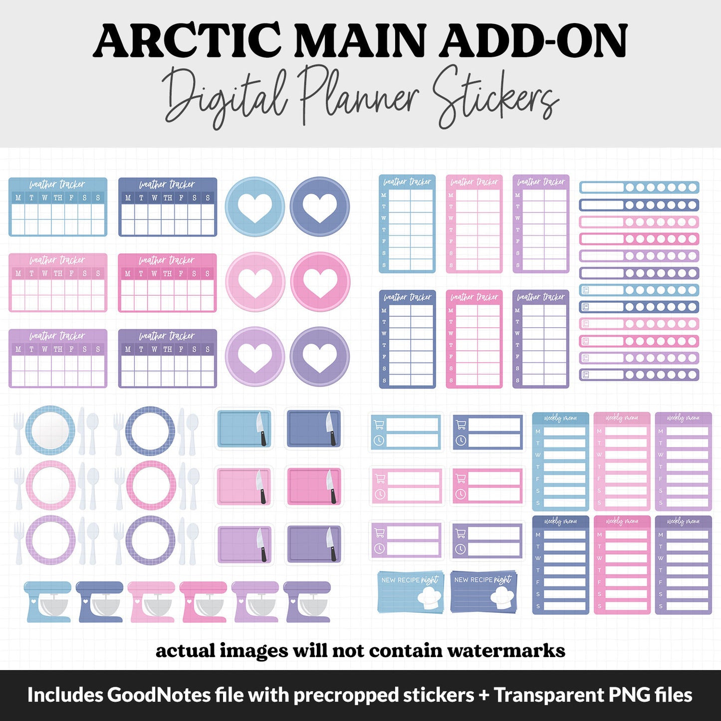 Arctic Add-On Digital Stickers