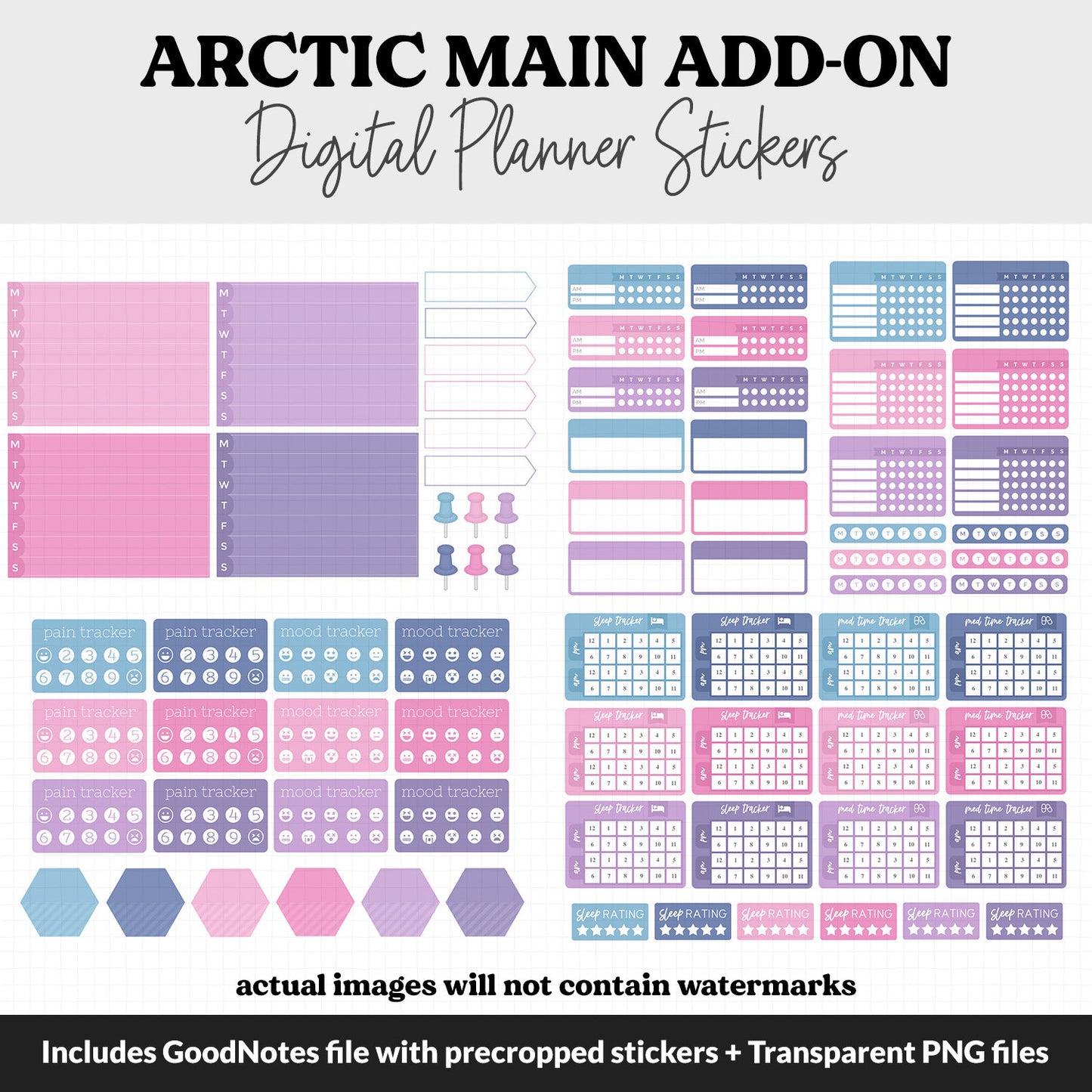 Arctic Add-On Digital Stickers