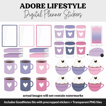 Adore Lifestyle Add-On Digital Stickers