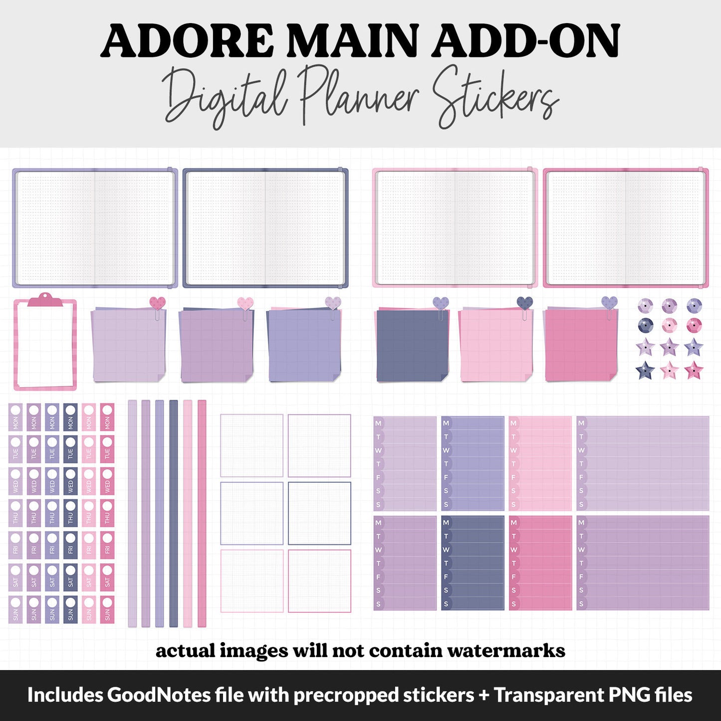 Adore Add-On Digital Stickers
