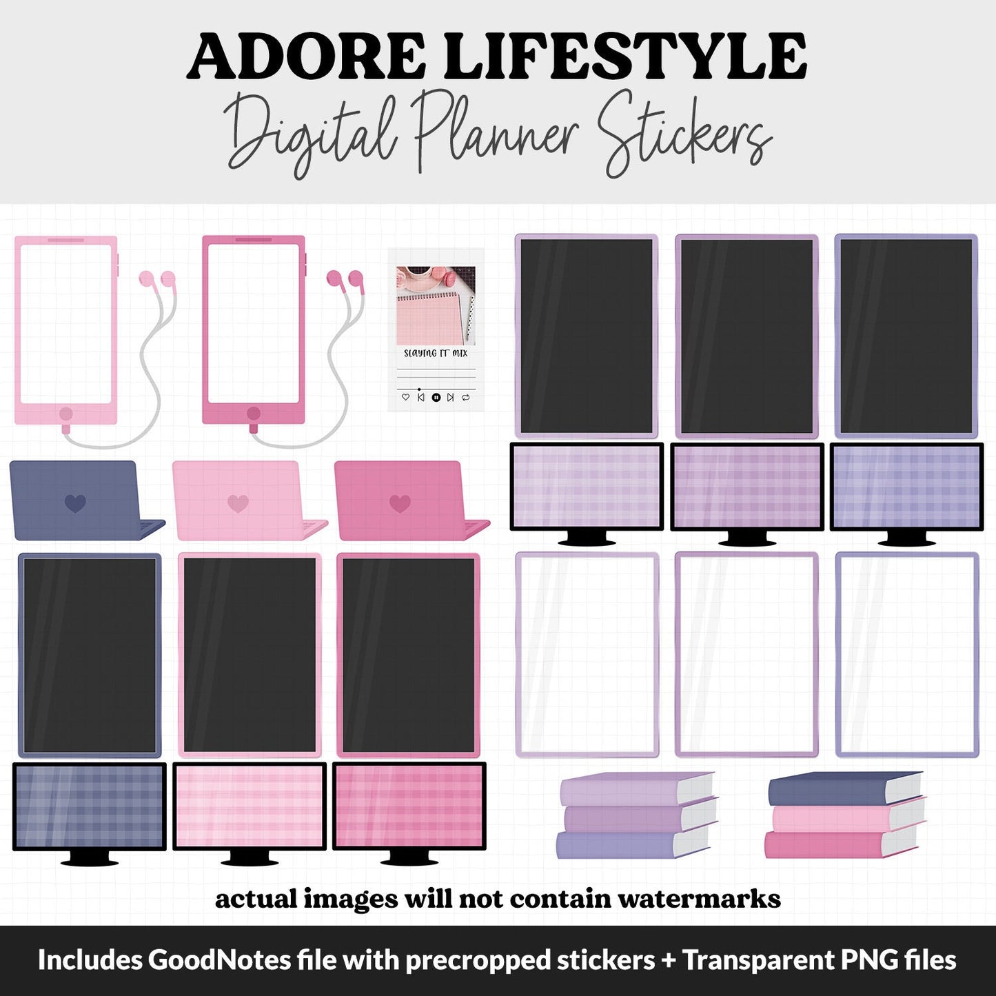 Adore Lifestyle Add-On Digital Stickers