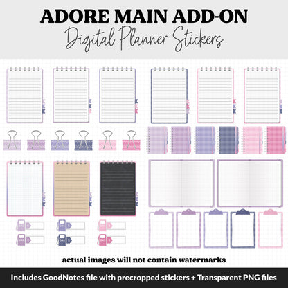 Adore Add-On Digital Stickers