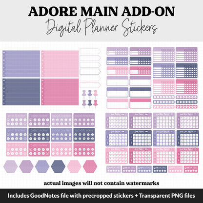 Adore Add-On Digital Stickers