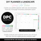DIY Landscape Digital Planner | Spring Theme | Goodnotes, iPad & Android | Notebook
