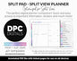 Split Pad | Split View Digital Planner | Dream Theme