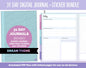 31 Day Digital Journal + Sticker Bundle | Dream Theme