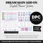 Dream Add-On Digital Stickers